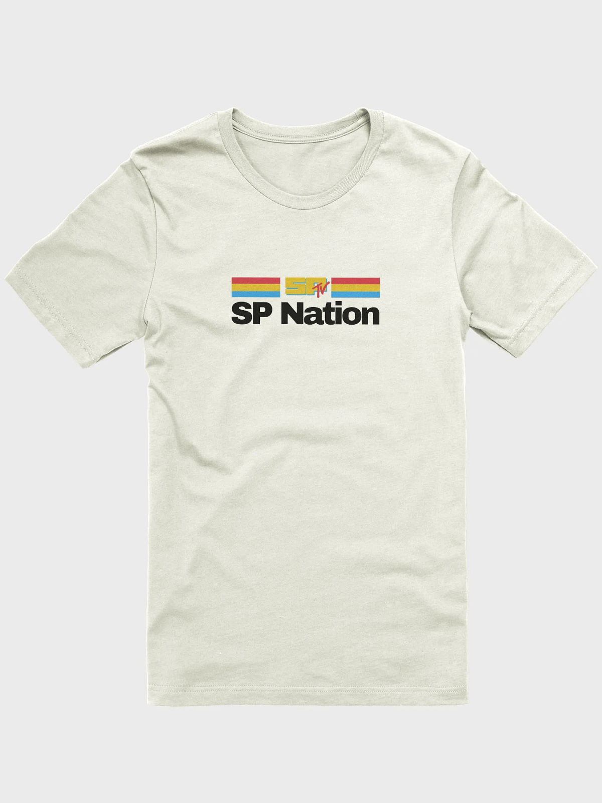 Sp Mations SP Nation - SPTV Logo - shirt LIGHT colors | AaronSmith-Levin