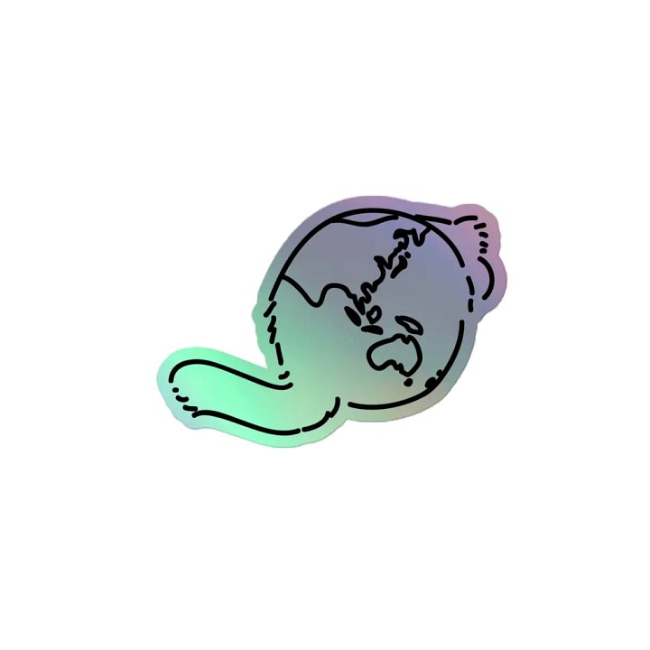 Planet Manul Asia & Oceania - Holo Sticker product image (2)