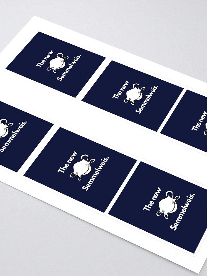 The New Semmelweis sticker 6 pack product image (2)