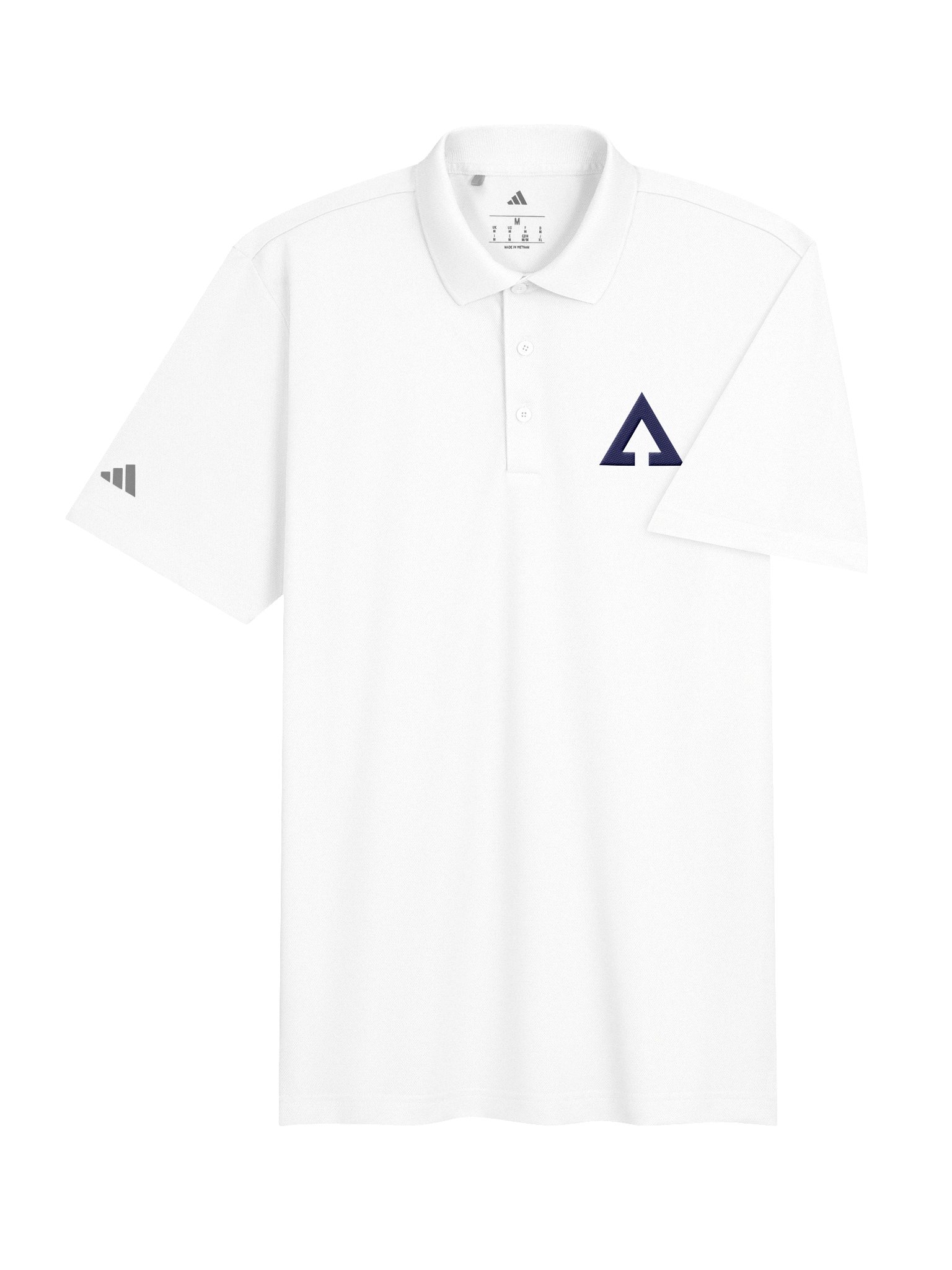 Singular Triangle - Embroidered Polo Shirt - Light product image (3)