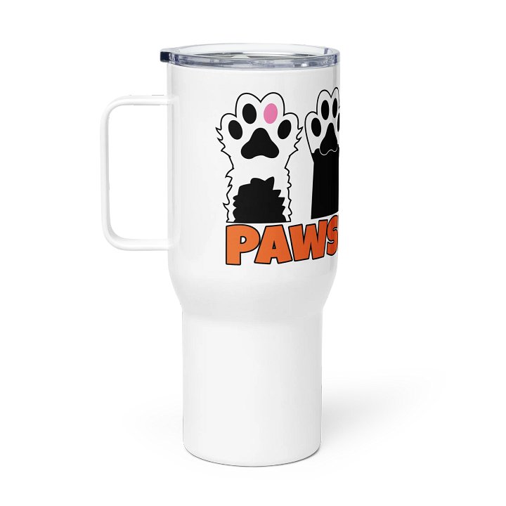 Pawsitivity Travel Mug | Tasse de voyage product image (1)