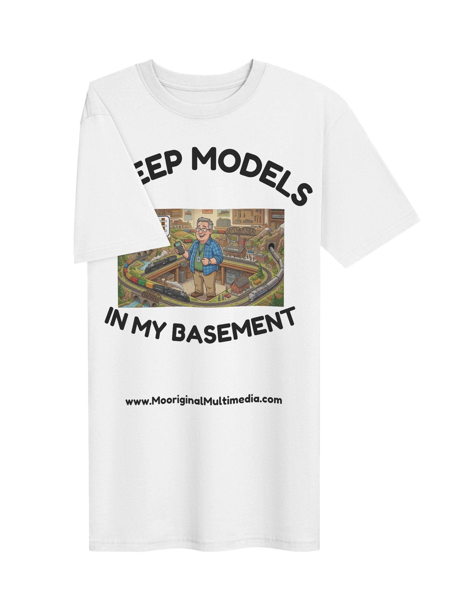 Layout Master Tee — Toy Train Tips Design product image (3)