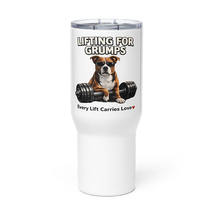 Lifting For Grumps Travel Mug product image (1)