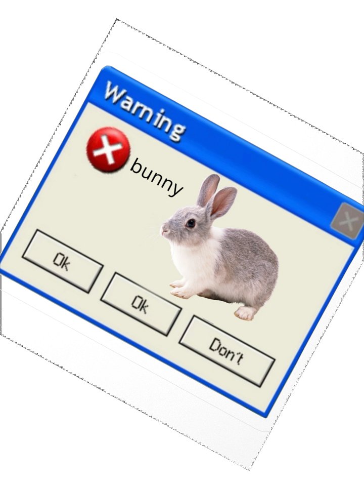Warning! Sticker product image (4)