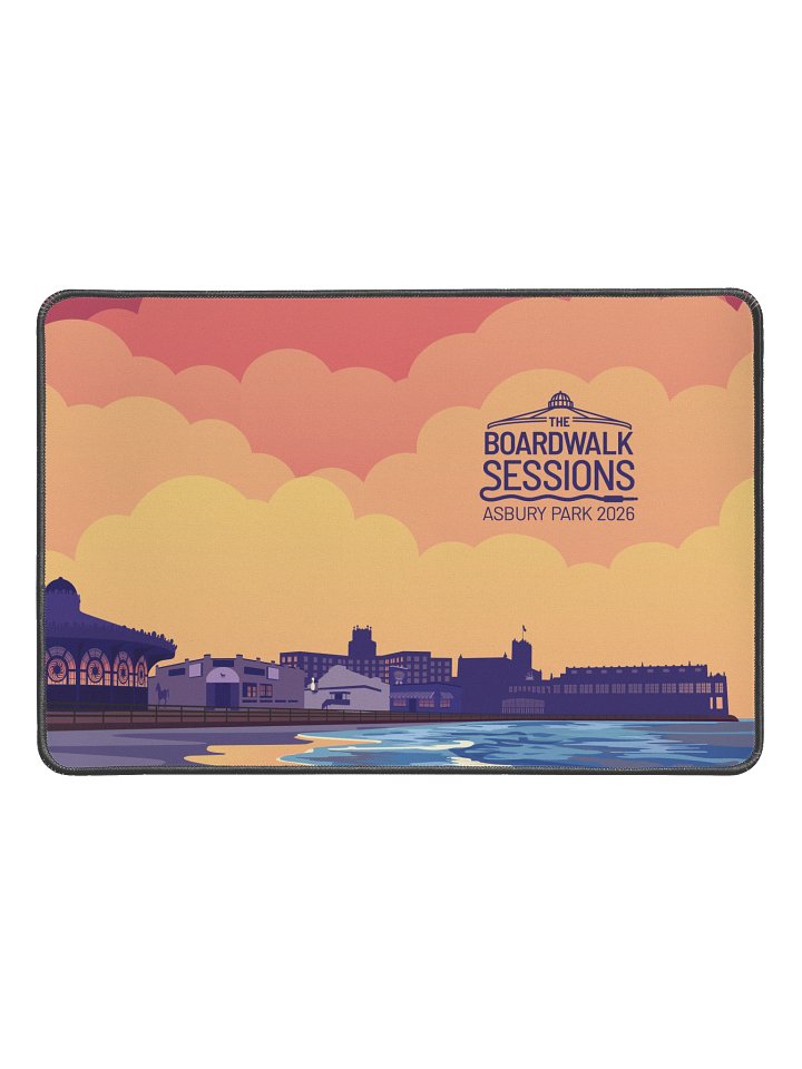 The Boardwalk Sessions Asbury Park Desk Mat product image (1)
