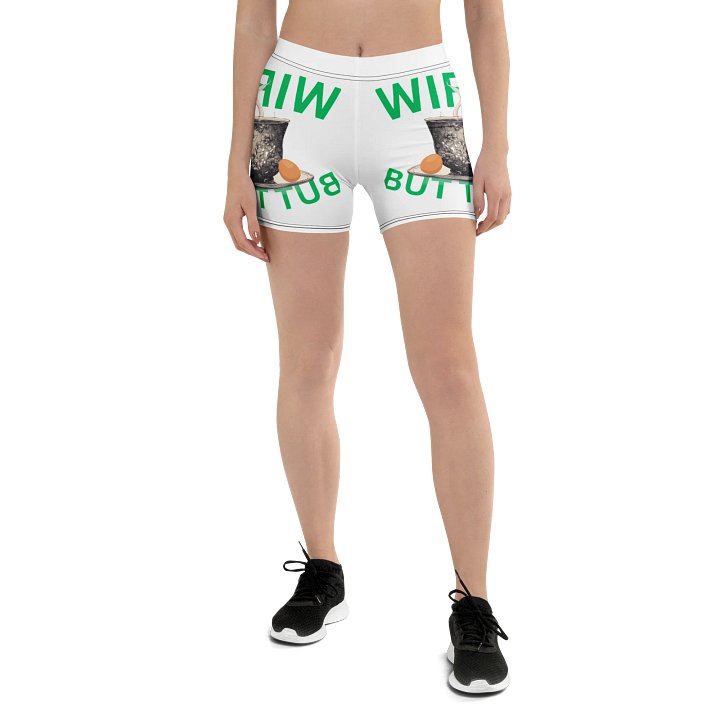 Wired But Tired All-Over Print Shorts product image (1)