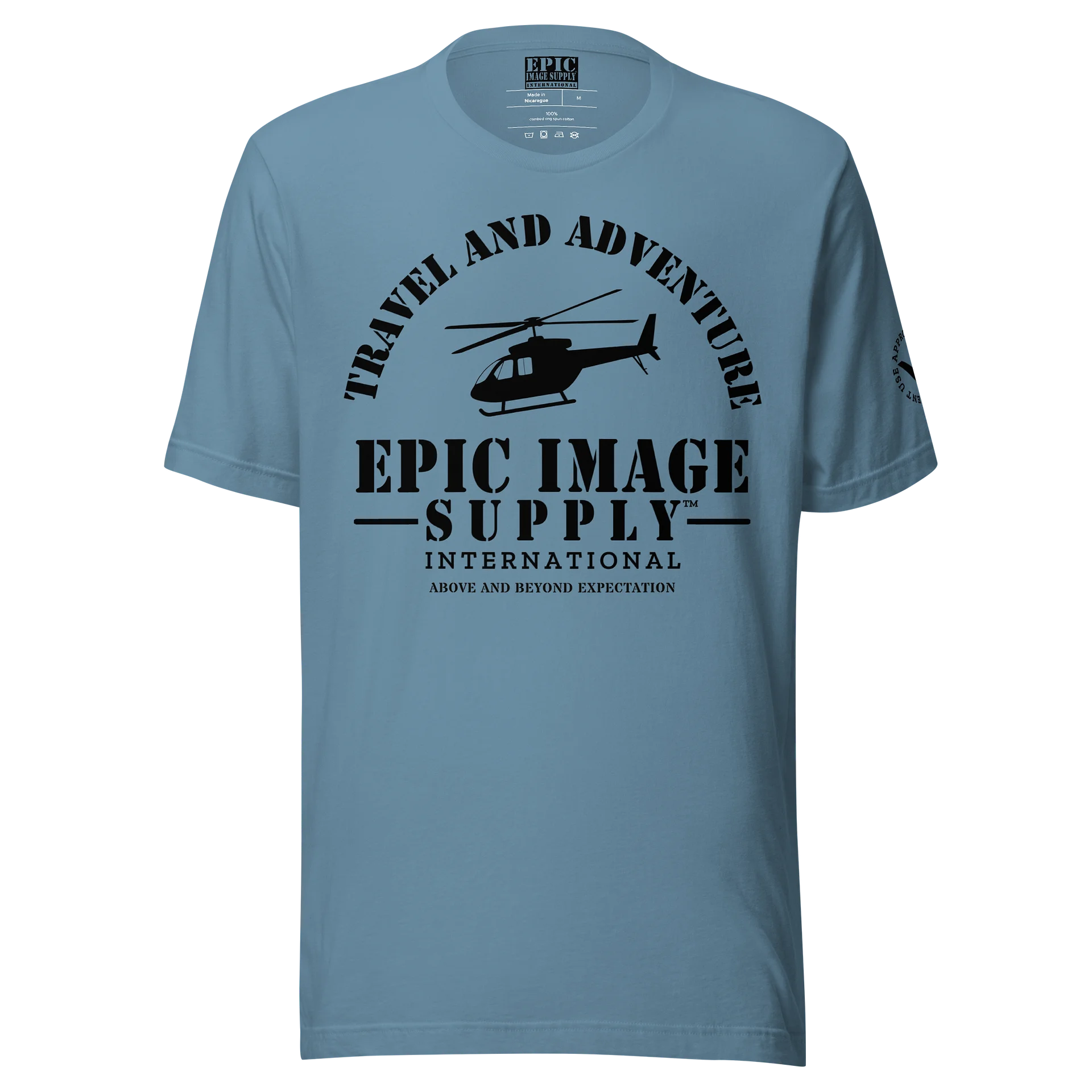 TRAVEL AND ADVENTURE COTTON T-SHIRT product image (1)