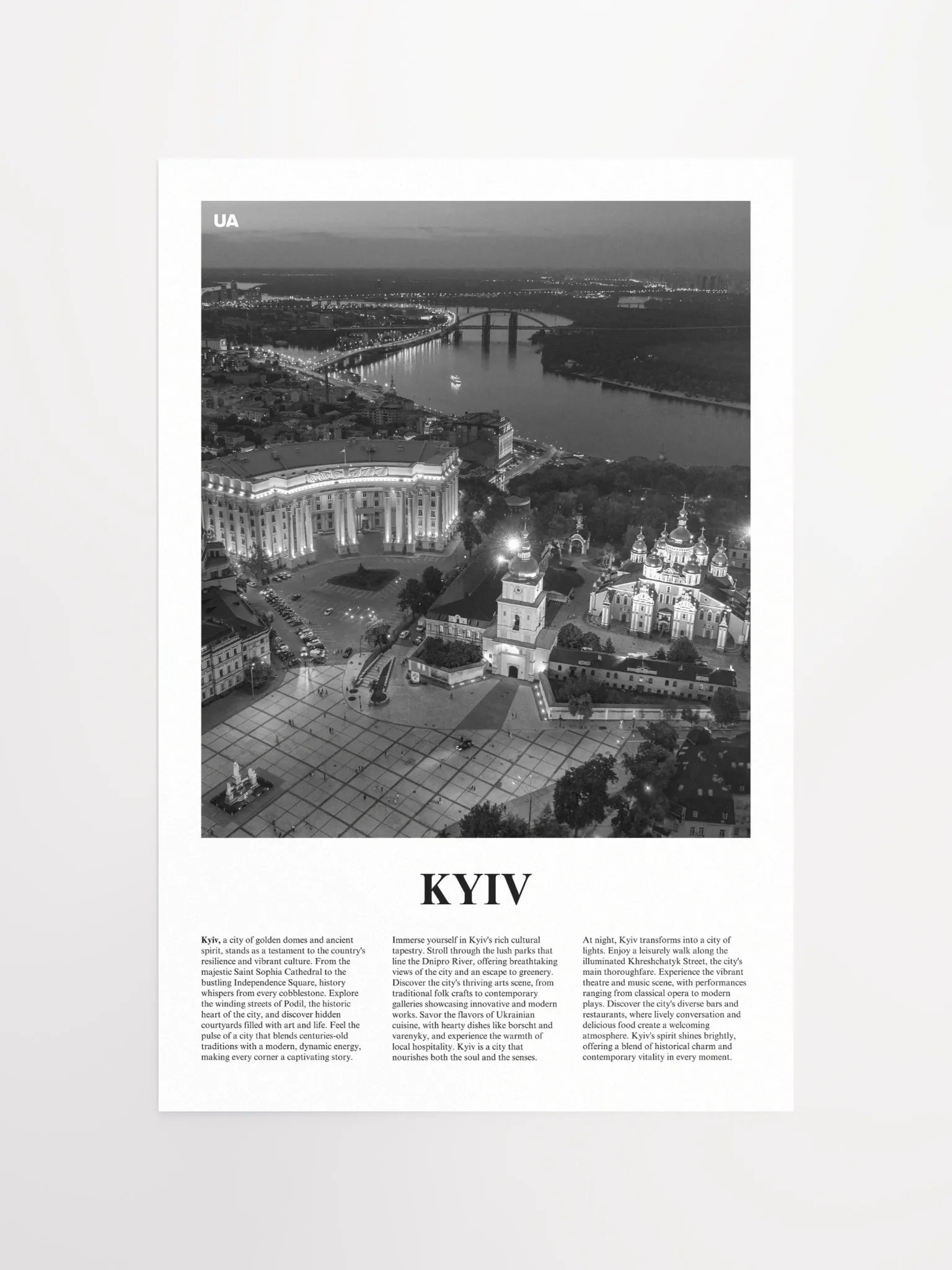 Kyiv 03 Newspaper Poster product image (5)