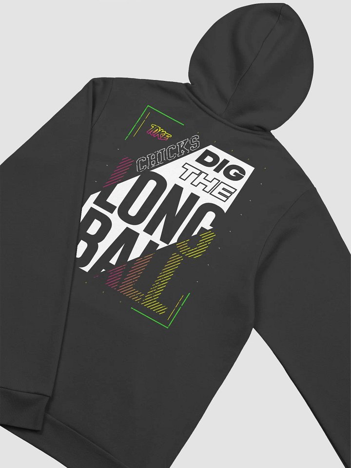 Chicks Dig The Long Ball Hoodie (White Strings) product image (1)