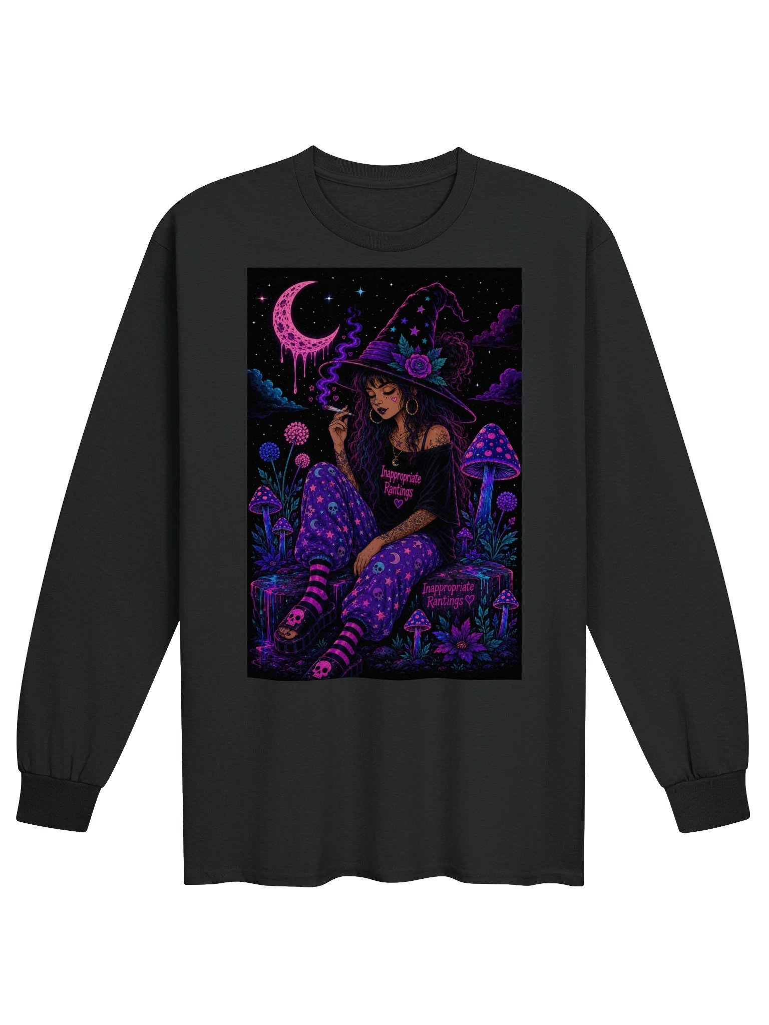 Inappropriate Rantings Witch Long Sleeve Tee product image (1)