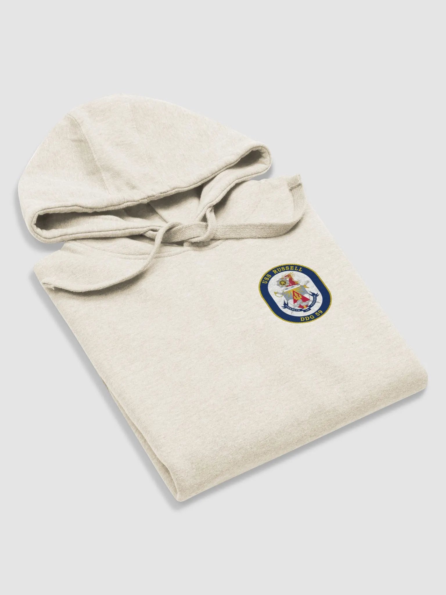 USS Russell DDG 59: Hooded Sweatshirt product image (44)
