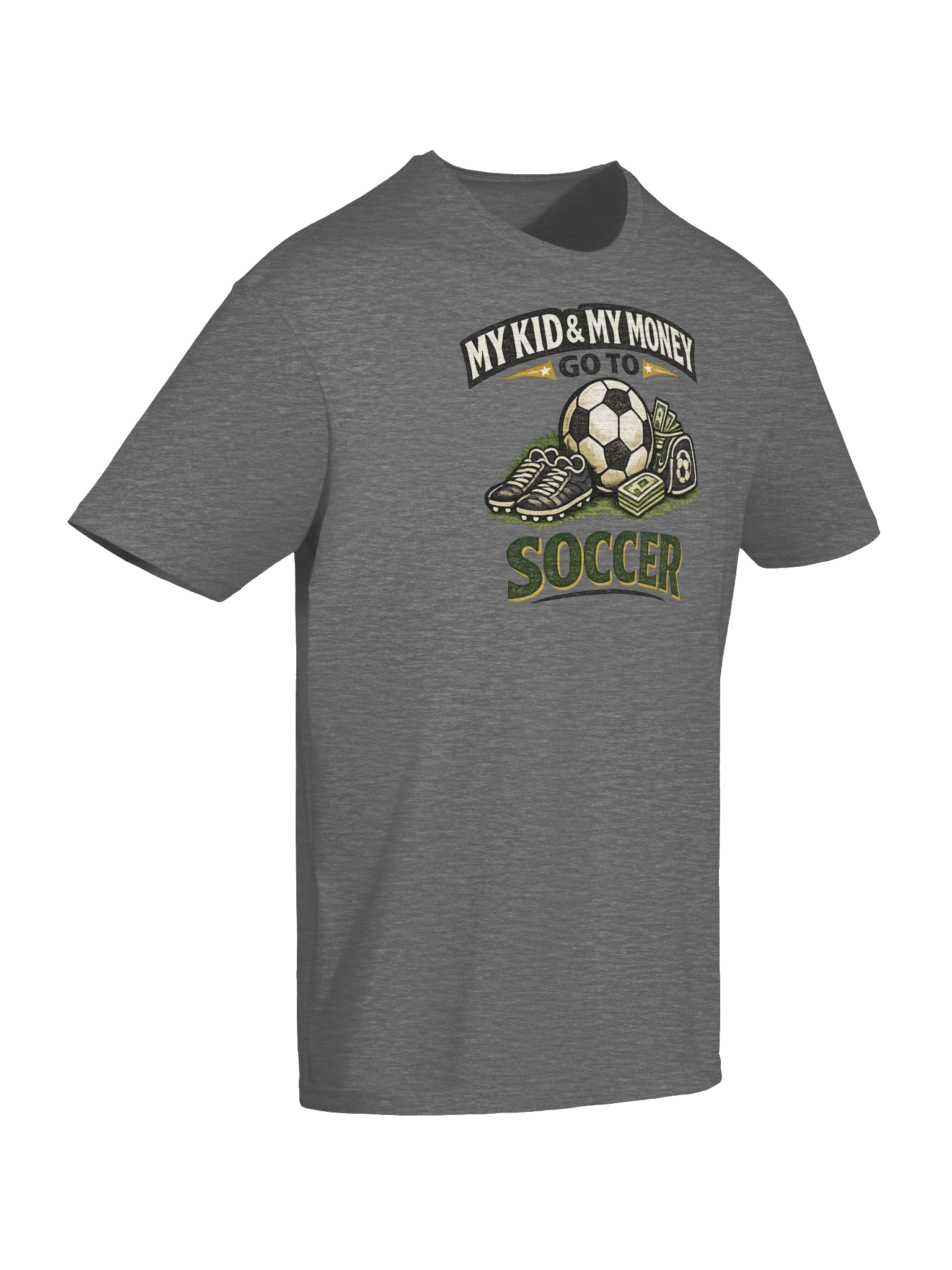 My Kid & My Money Go to Soccer Tee product image (6)