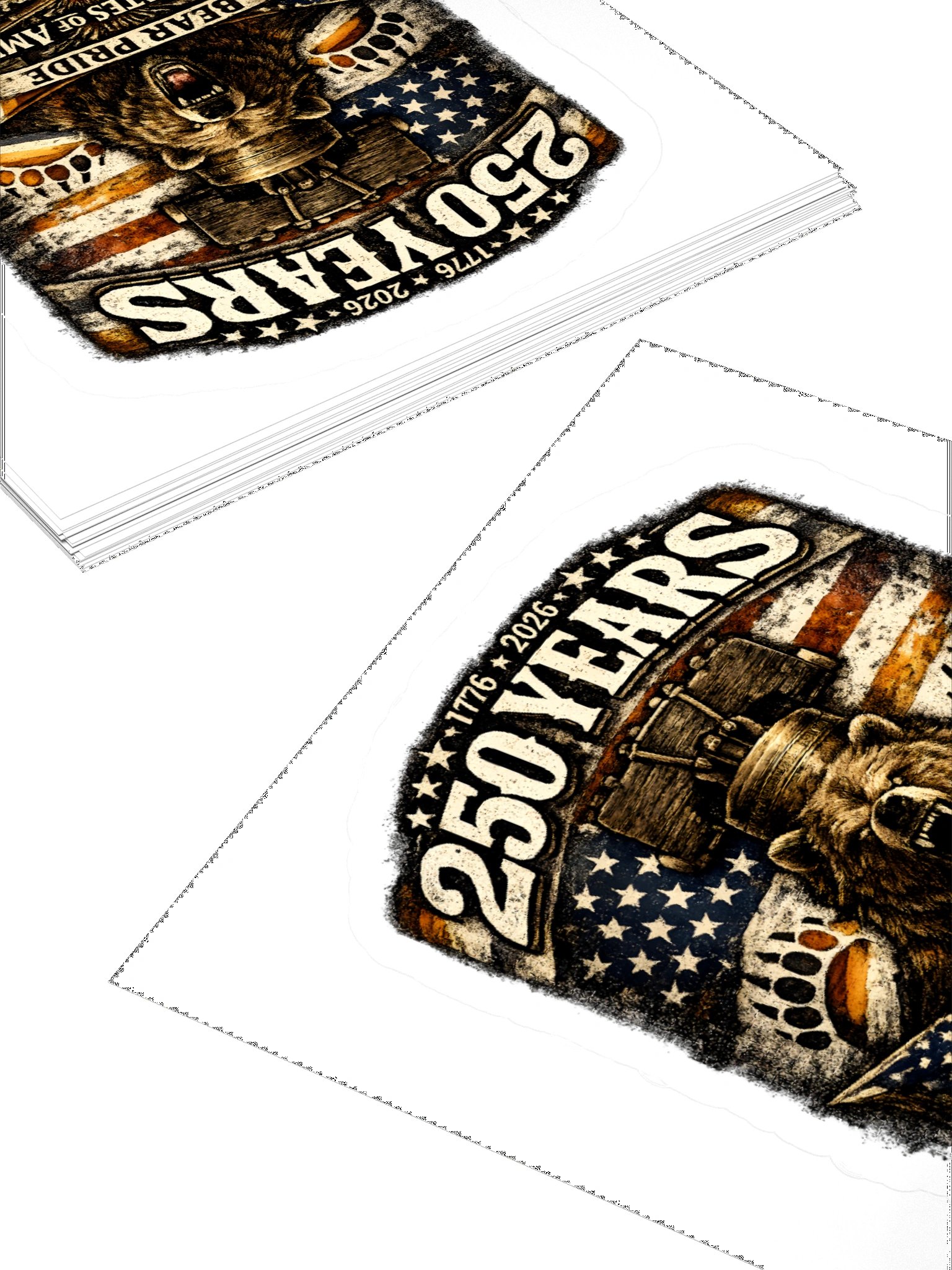 Limited Edition - Bear Pride 250 Celebration Sticker product image (12)