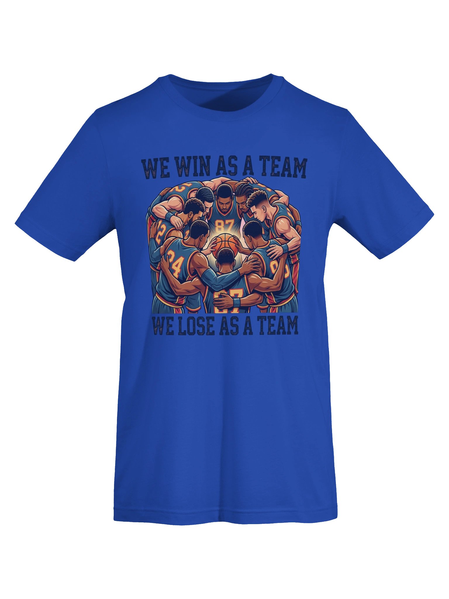 We win as a team. We lose as a team. Basketball Statement Tee product image (5)