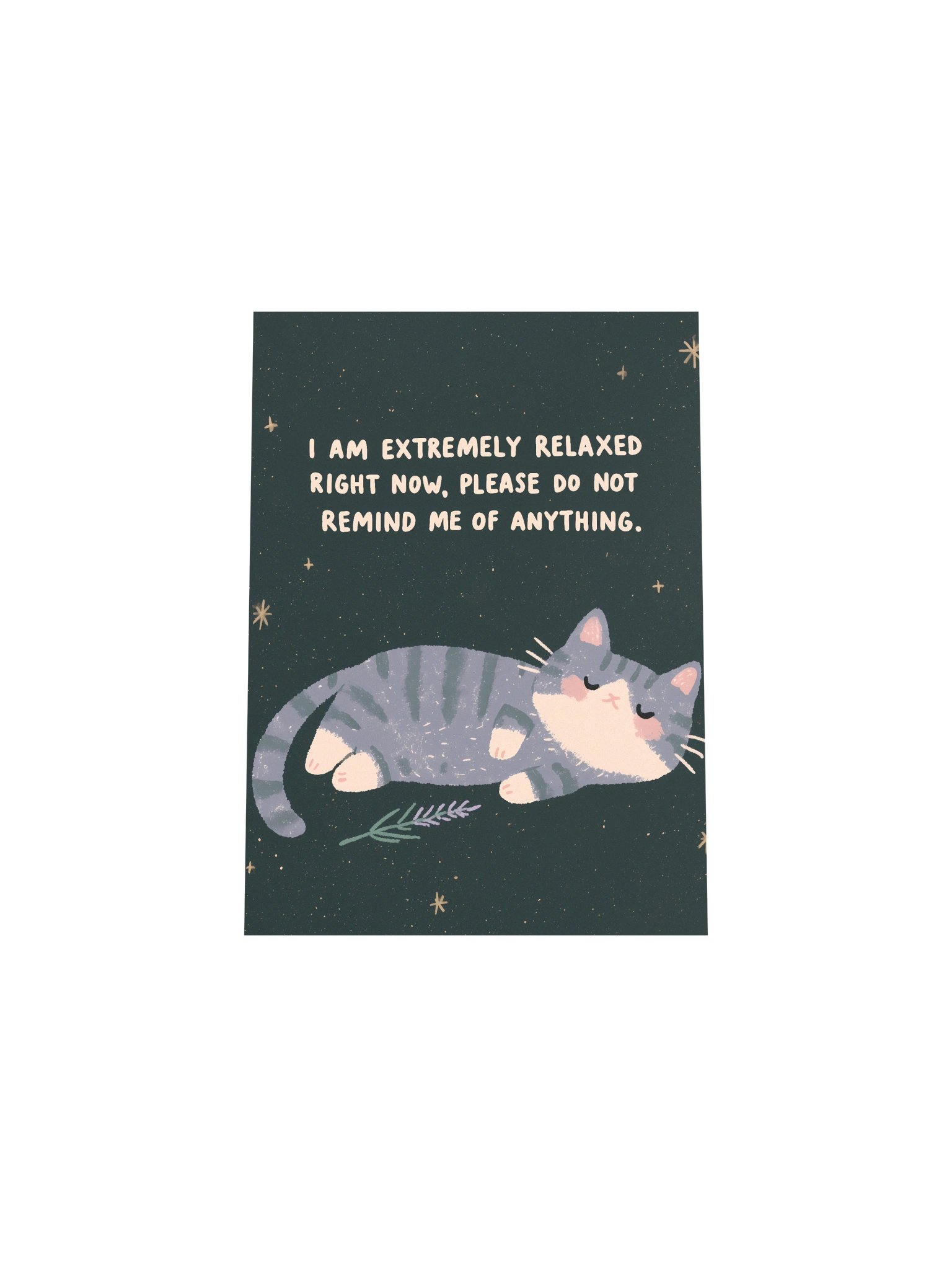 Extremely Relaxed Cat Poster product image (28)