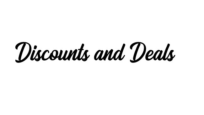 Sale items!