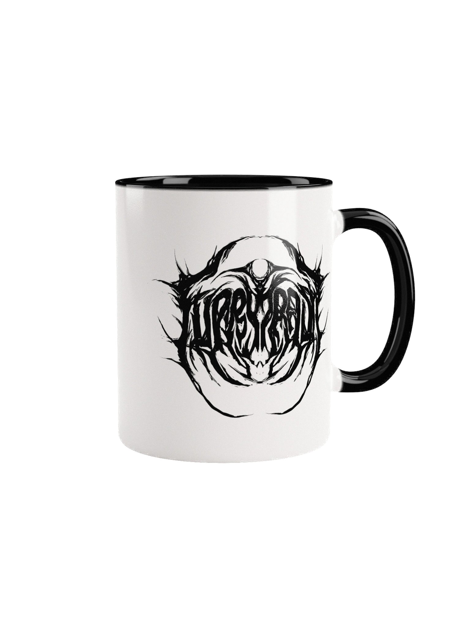 Furry Trash Mug - Metal Logo (Black) product image (2)