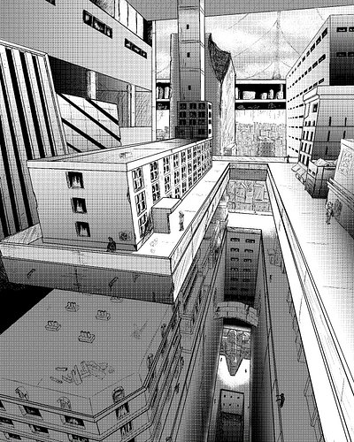 One shot I was working on, maybe I'll continue it and post it one day. #comic #comicart #manga #mangaart #anime #animeart