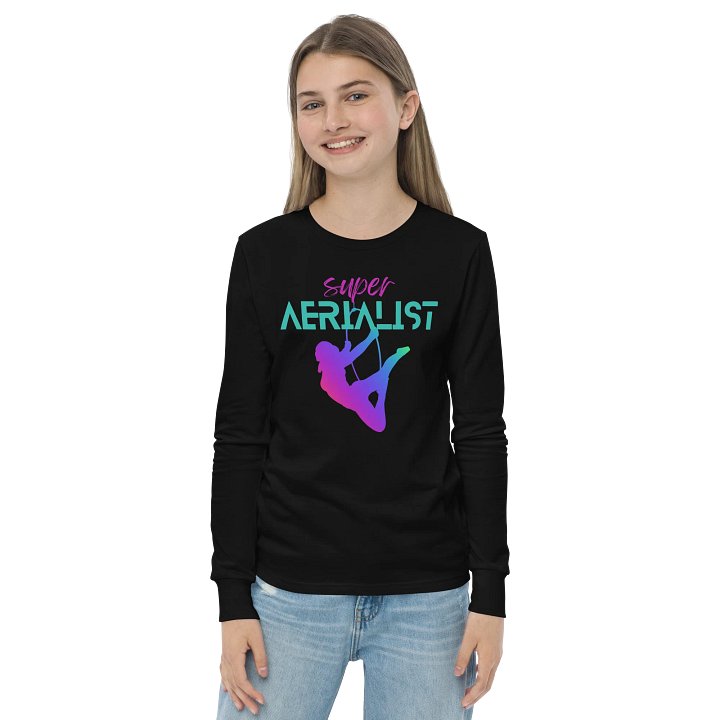 Super Aerialist Youth Long Sleeve Tee product image (2)