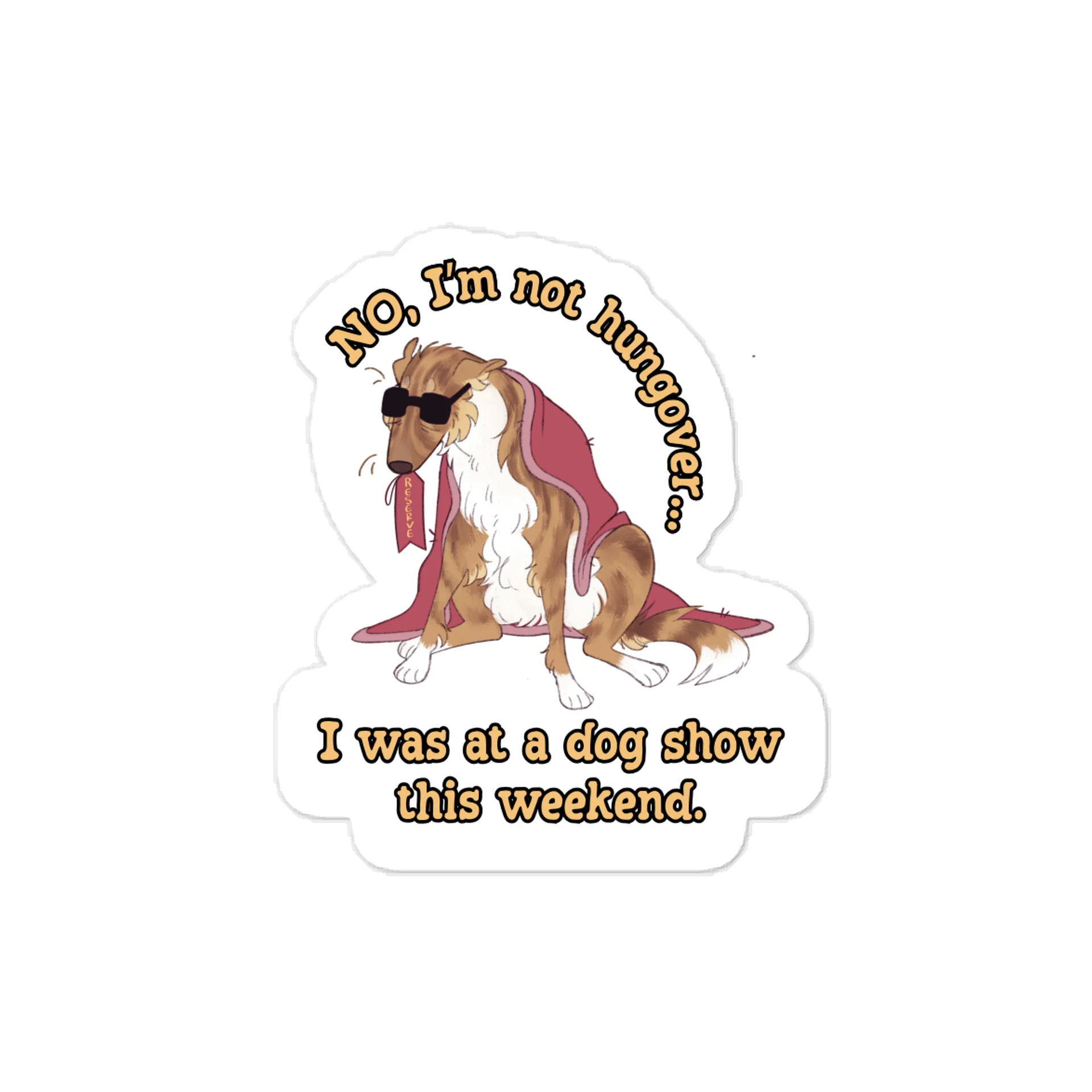 Dog Show Hangover - Gold Brindle Reserve product image (1)