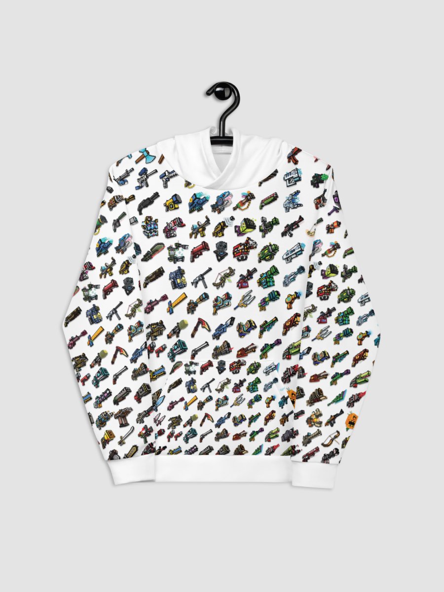 All-Over Pixel Gun Print Hoodie product image (5)