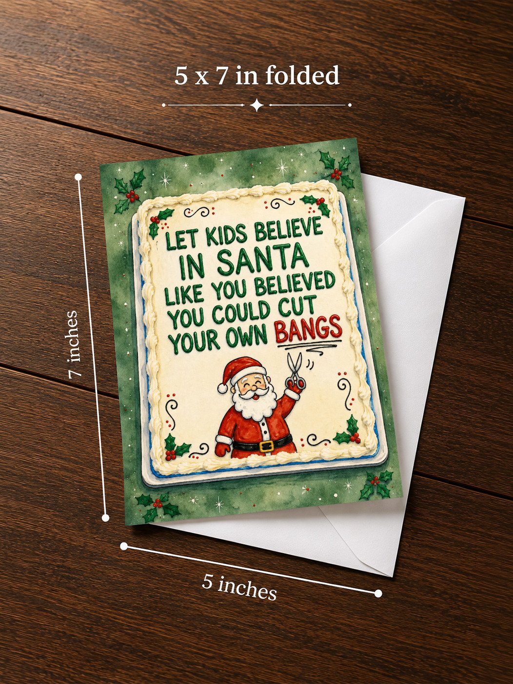 Let Kids Believe In Santa Greeting Card product image (2)