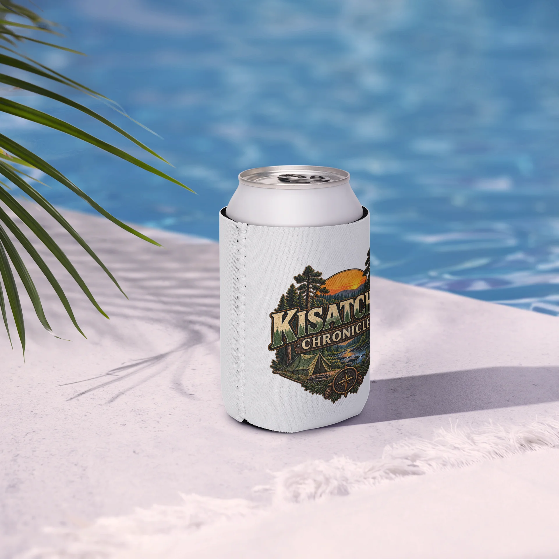 Kisatchie Chronicles Camping Logo Can Cooler product image (6)