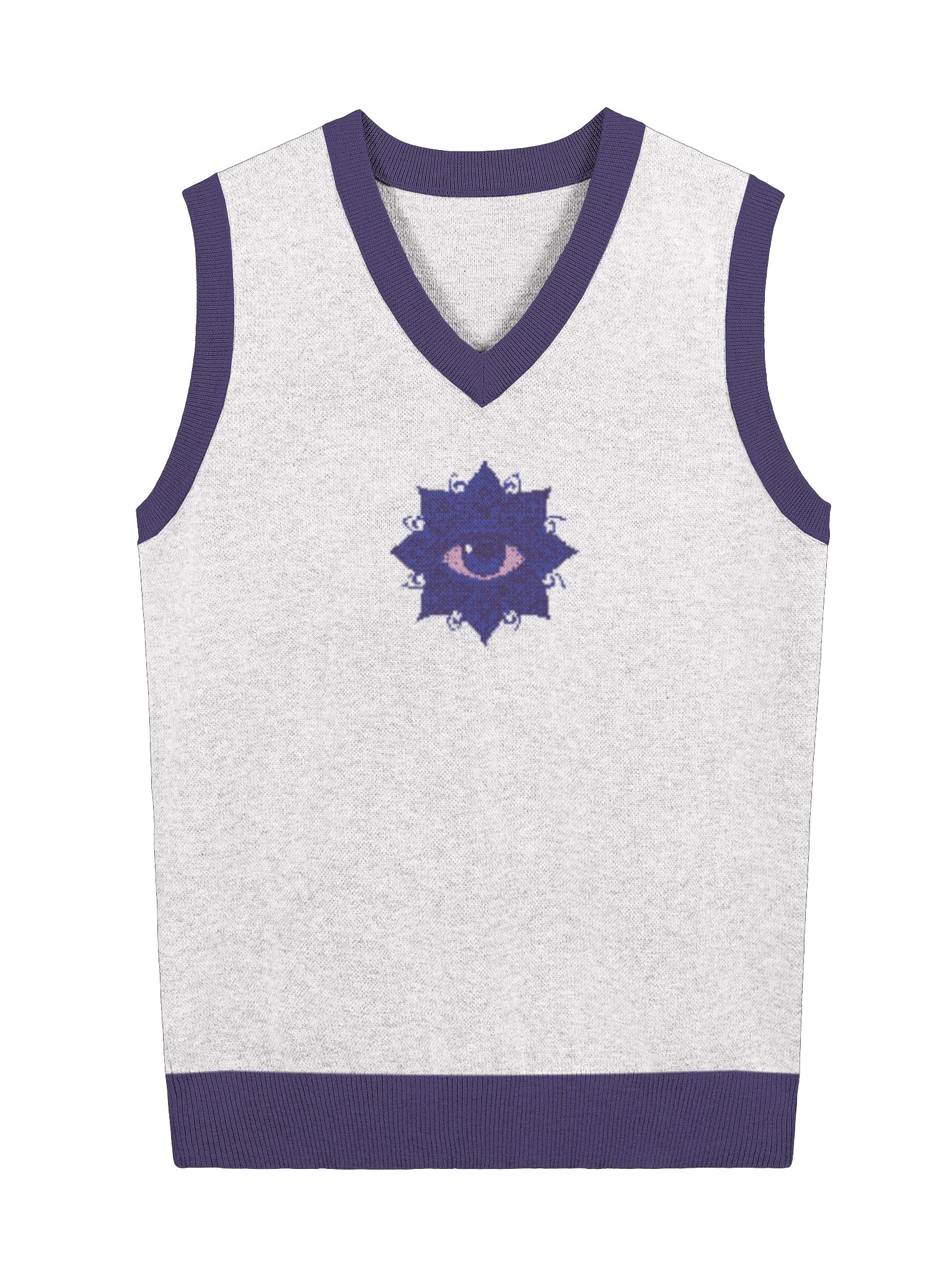 Meditative Eye Knit Vest product image (2)