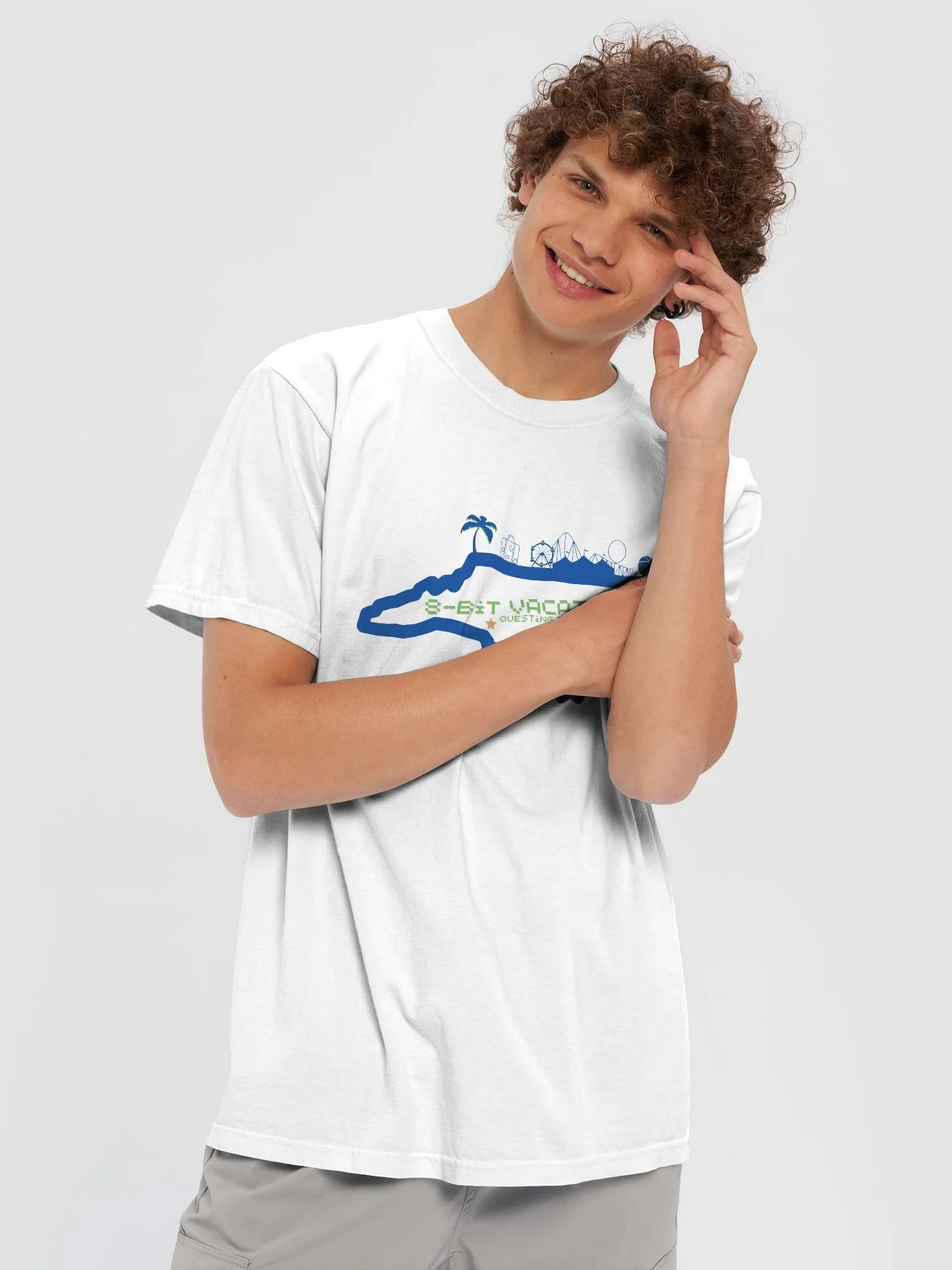 8-Bit Map Logo T-Shirt product image (101)