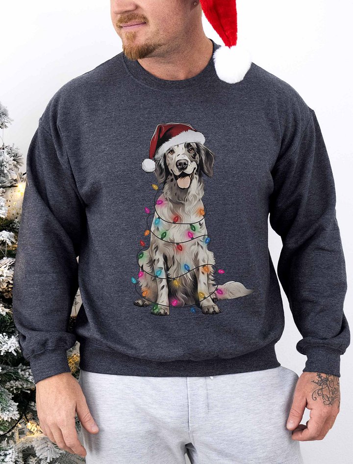 Funny English Setter(2) Christmas Sweatshirt for English Setter Paw-rents product image (1)