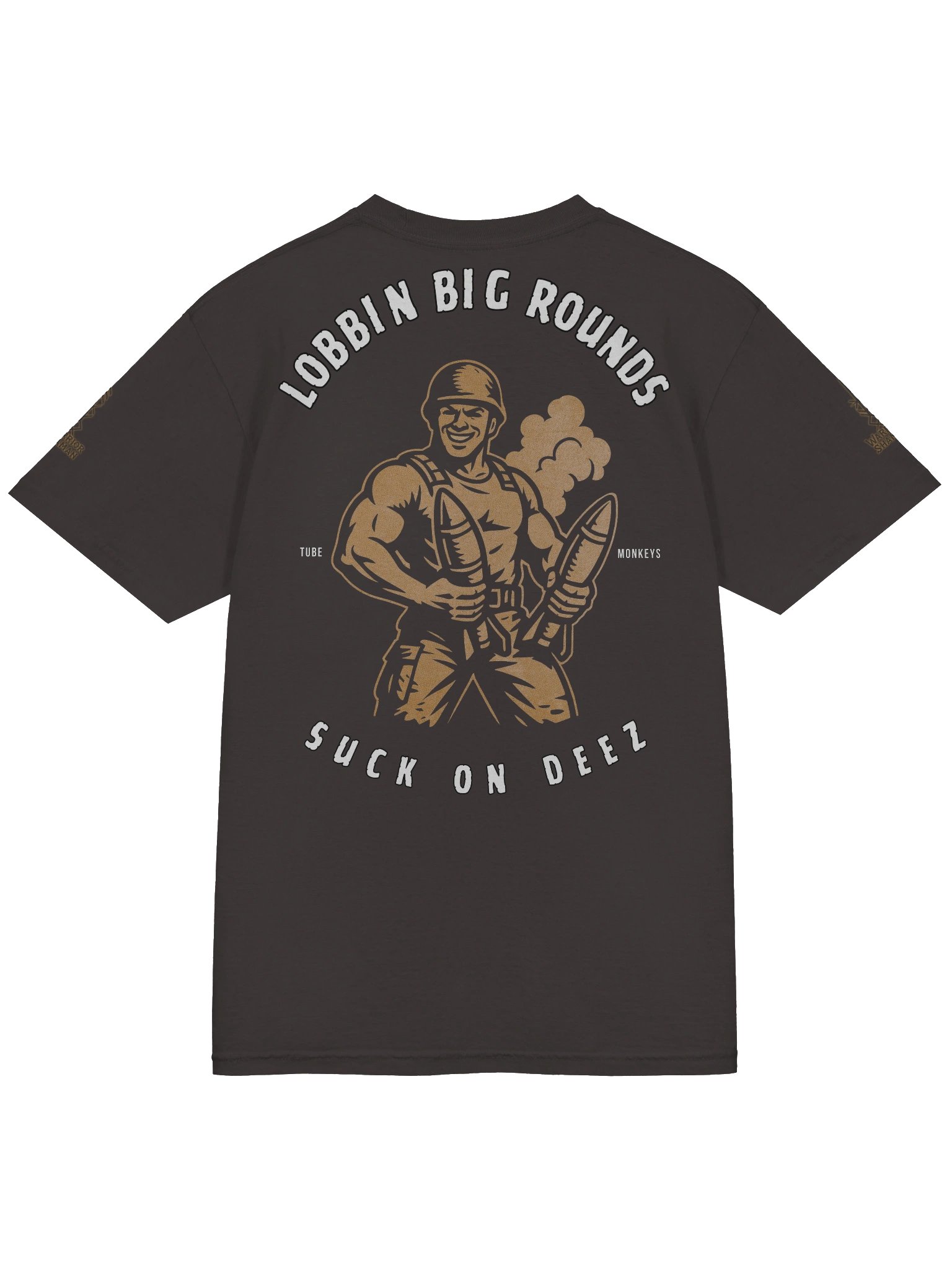 Tube Monkeys / Lobbin' Big Rounds Mortarman Tee product image (5)