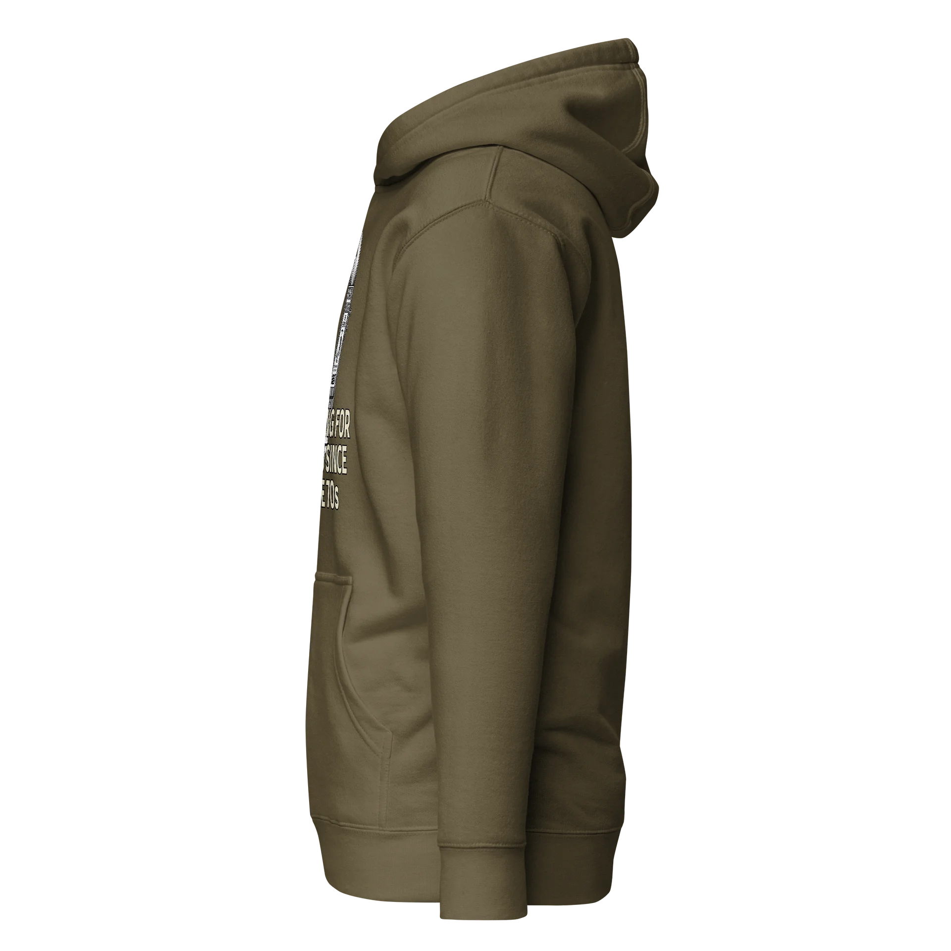 Heron Bite Indicator “Waiting For Bites Since The 70s” Hoodie product image (67)