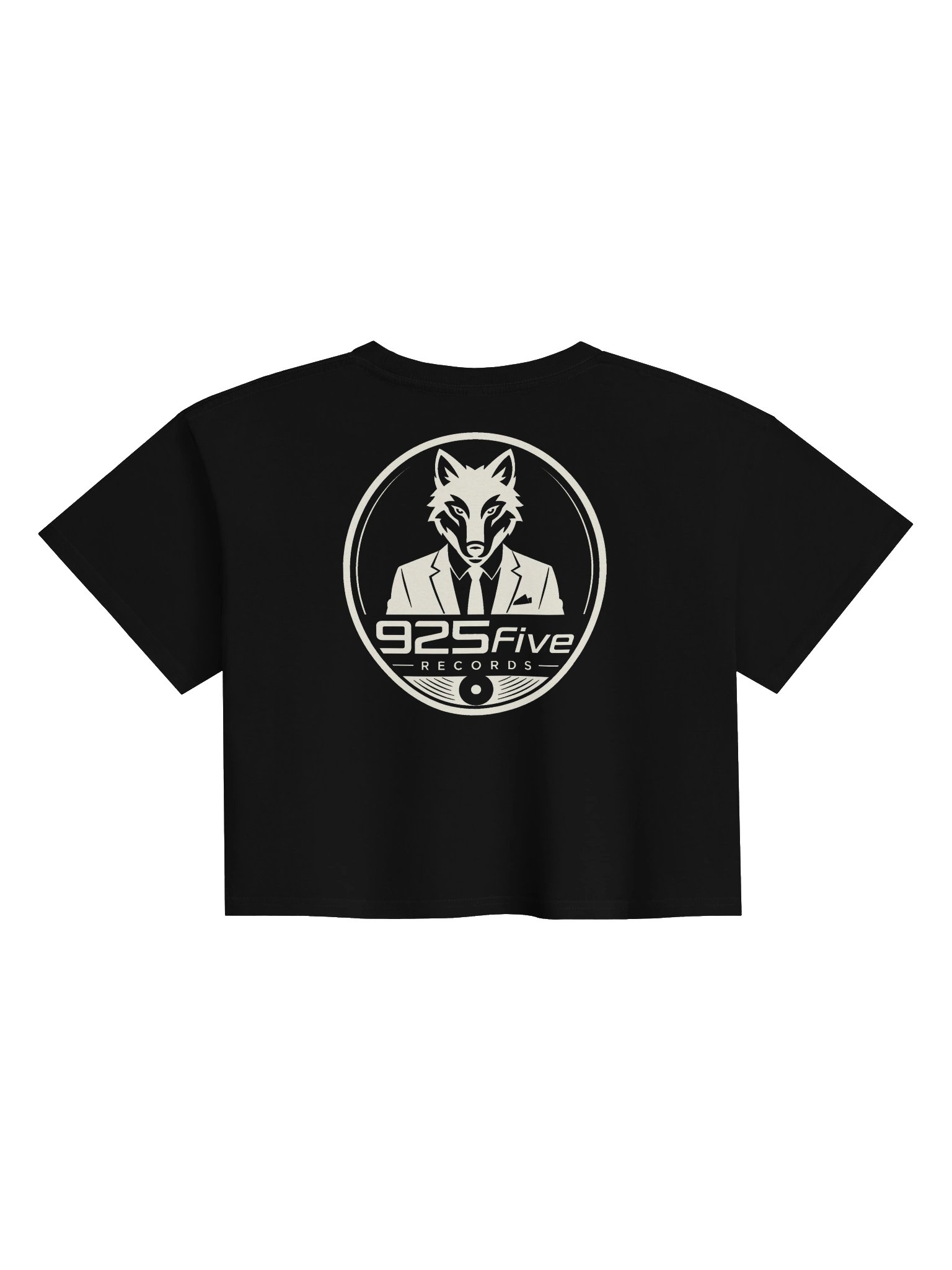 925five Women's Crop Tee – Black & White product image (2)