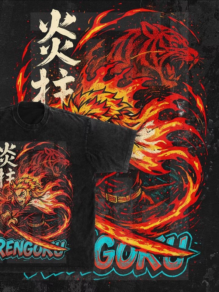 9-Piece Demon Slayer Streetwear Graphic Bundle product image (6)