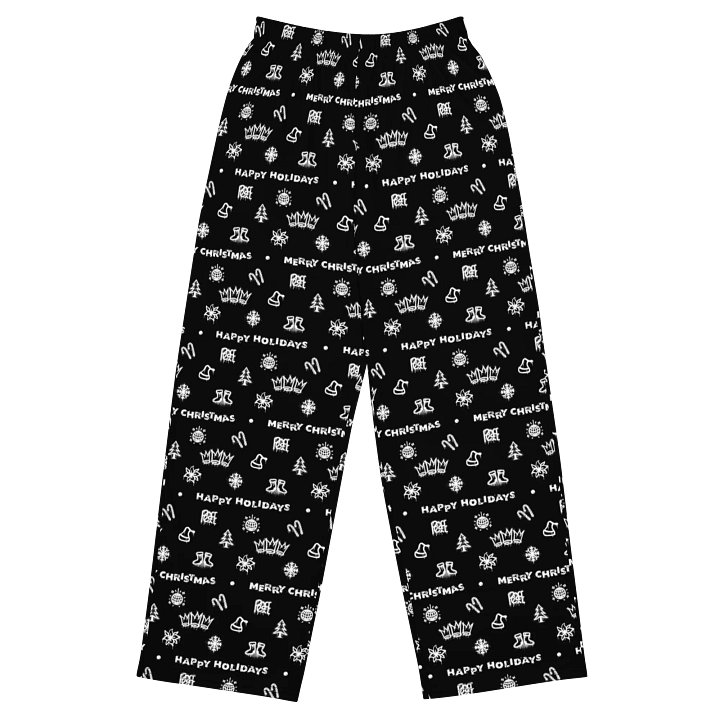 Christmas Graffiti Unisex Straight Leg Pants product image (1)