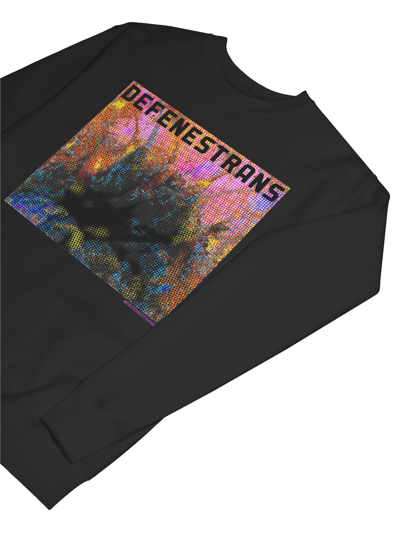Defenestrans "glow" logo sweatshirt product image (25)