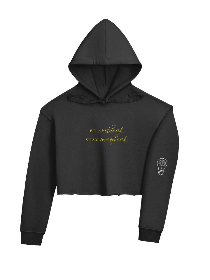 Be Critical - Cropped Hoodie product image (2)