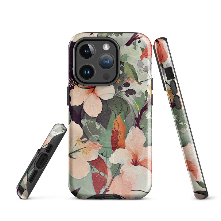 HIBISCUS DREAMS APRICOT iPhone® case MagSafe® product image (1)
