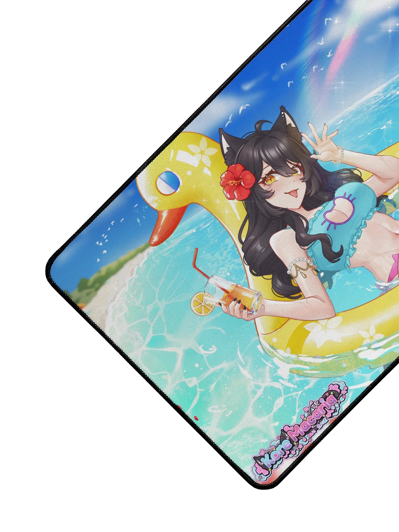 Summer Desk Mat (White) product image (3)