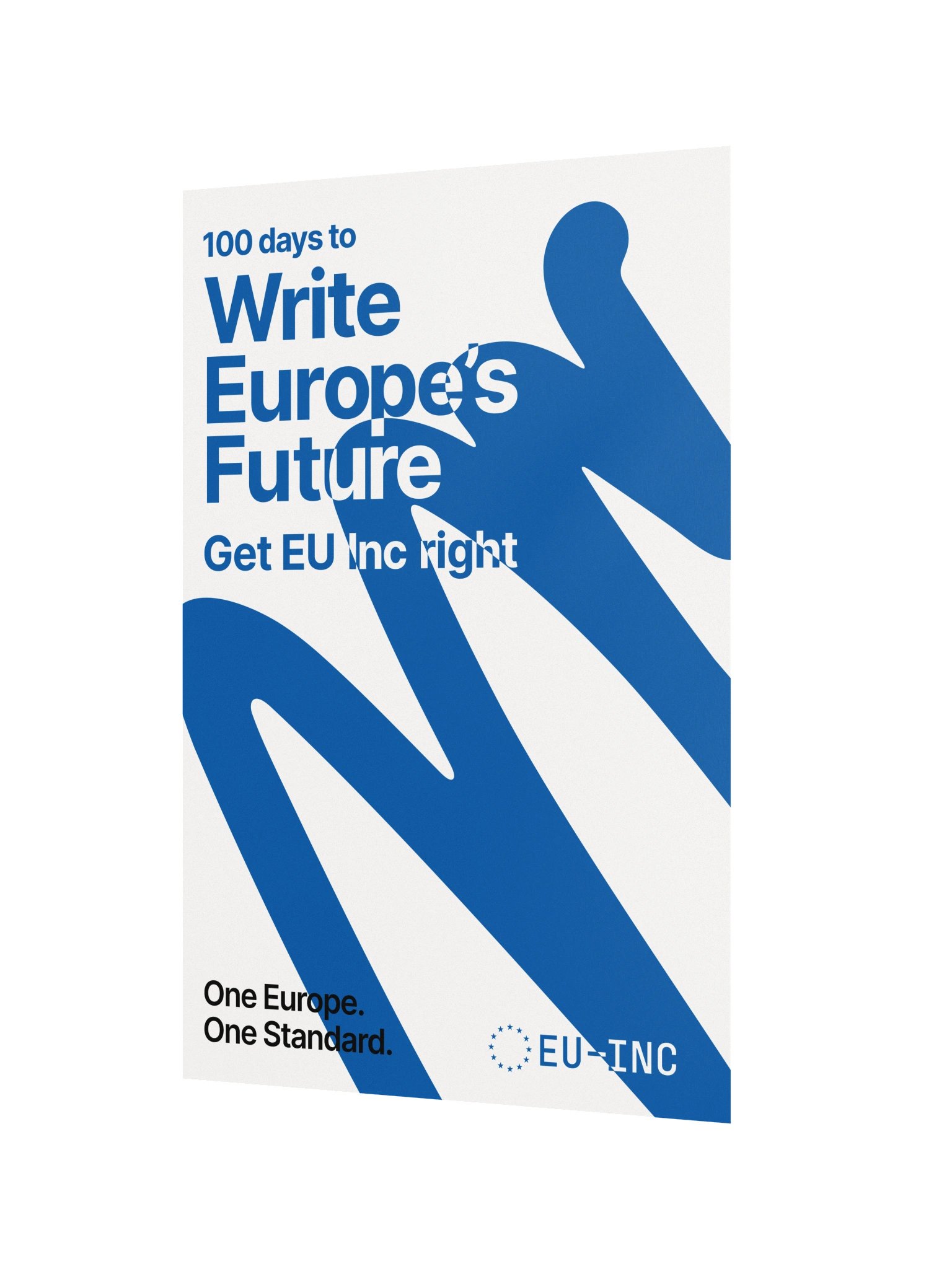 Poster White - Write Europe's Future product image (2)