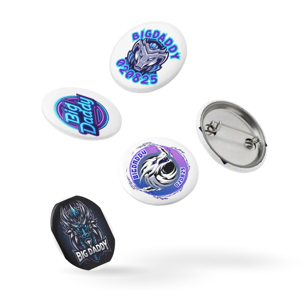 bigdaddy pins (assorted) product image (14)