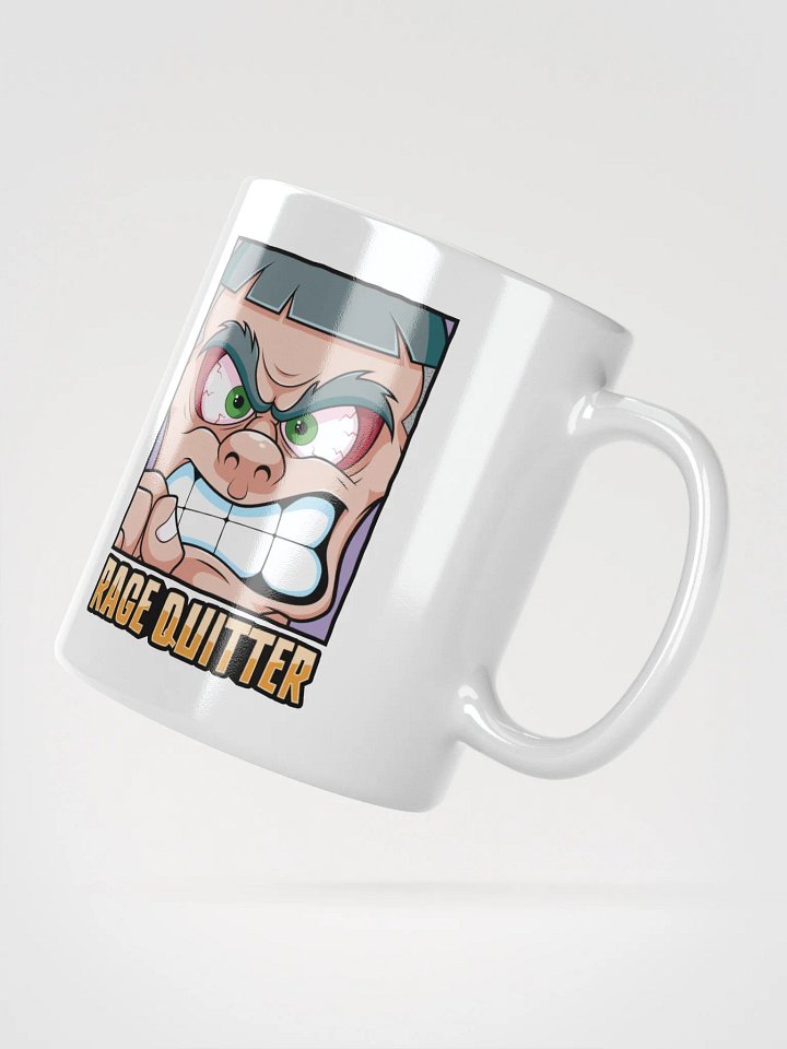 Funny Gamer Coffee Mug – Retro Rage Quit Design product image (2)