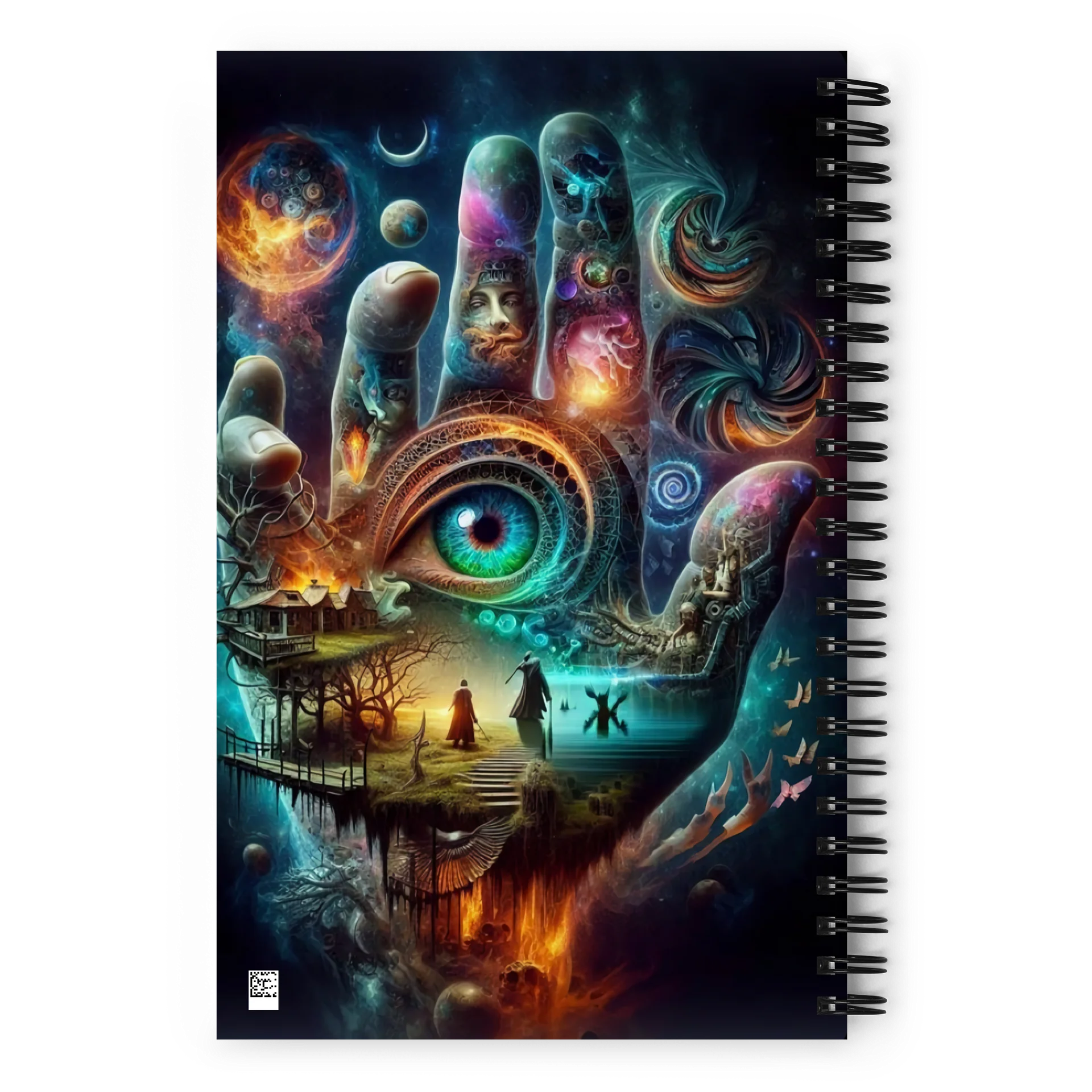 Seer’s Grasp -Spiral Notebook product image (2)