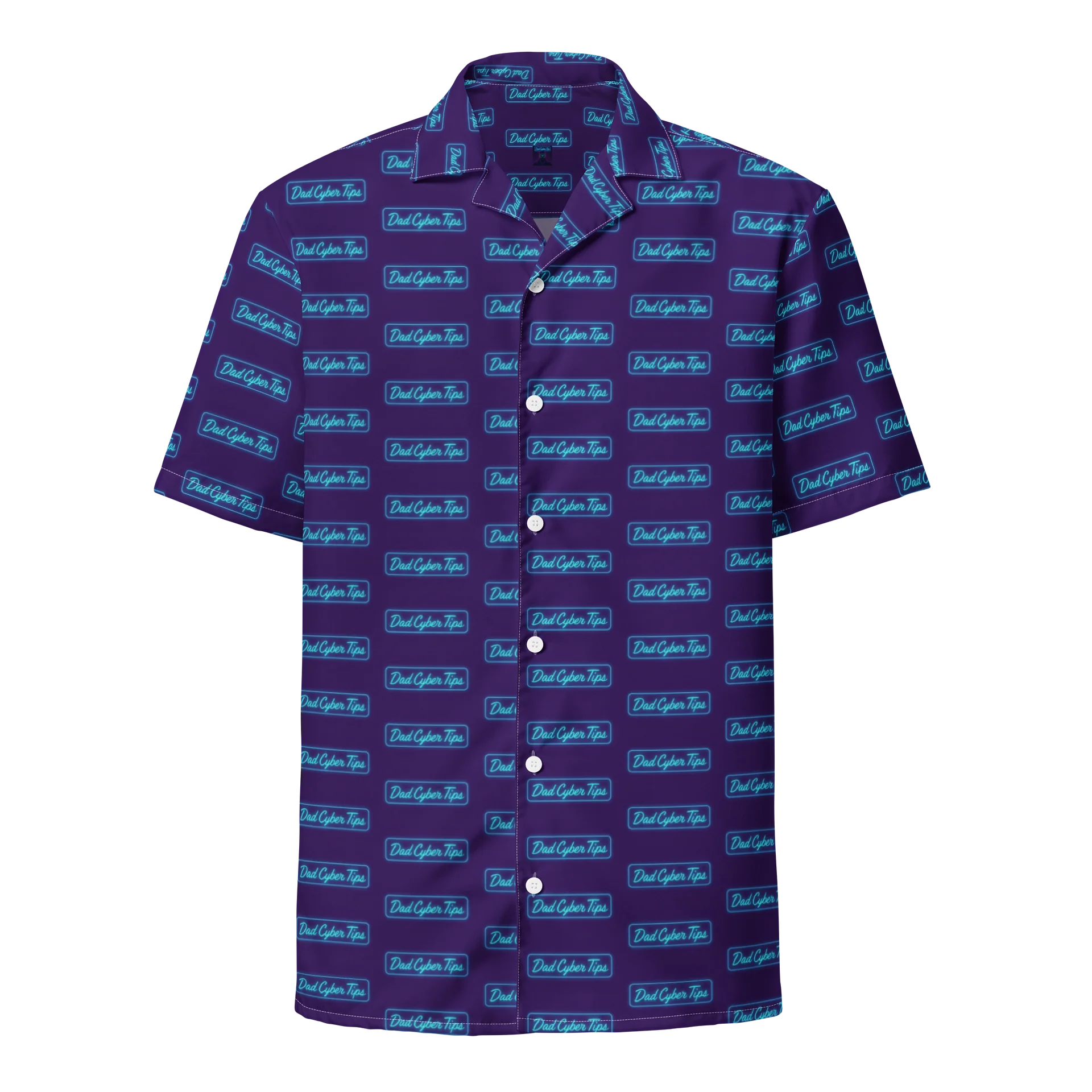 DadCyberTips button-down product image (1)