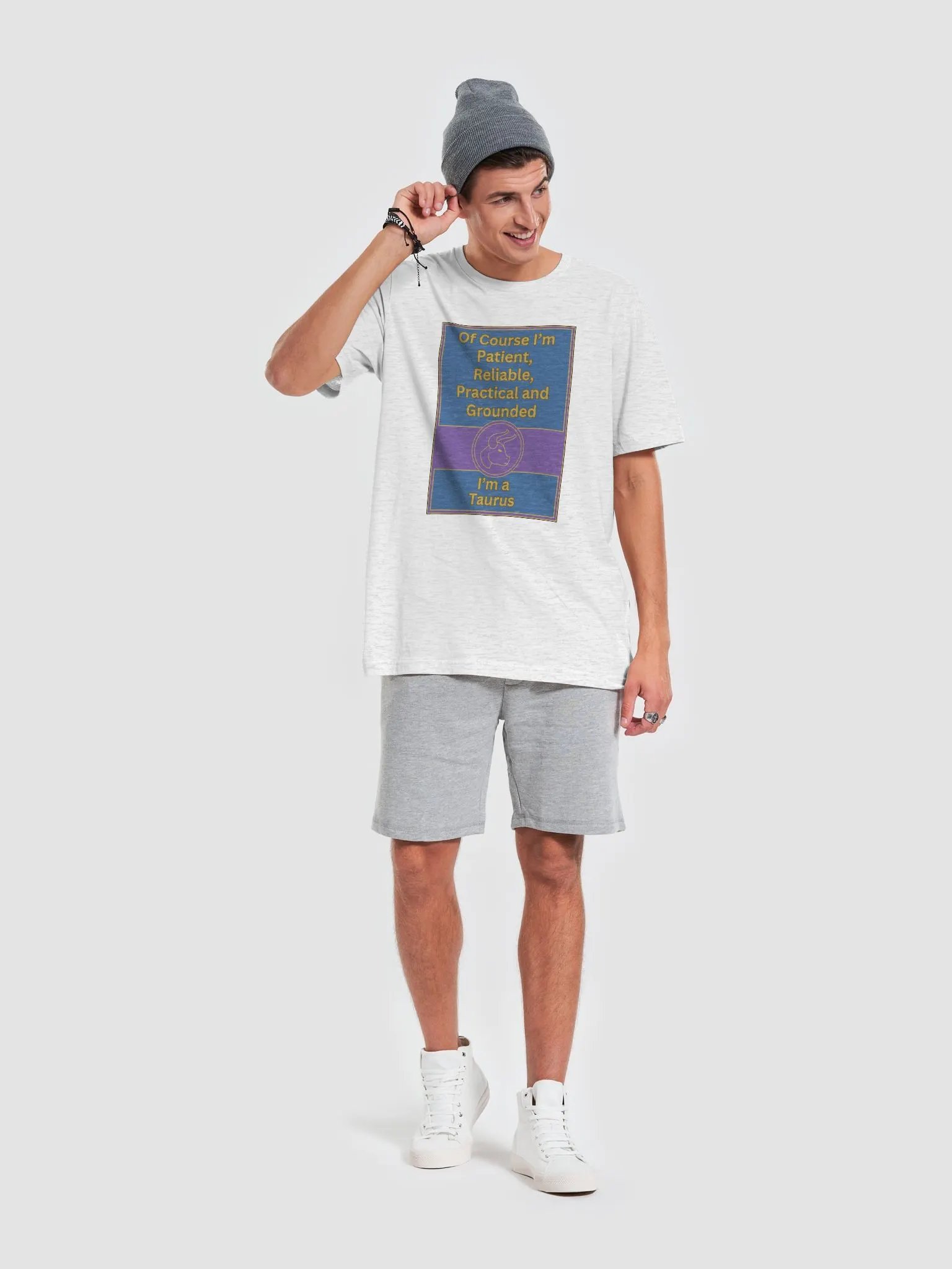 Of Course I’m Taurus Zodiac Sign T-Shirt, Zodiac Sign Vibes T-Shirt, Taurus T-Shirt, Astrological T-shirt product image (6)