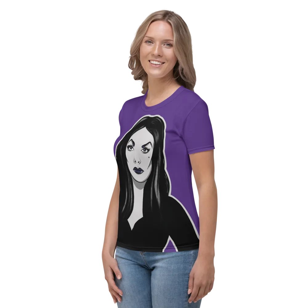 The OG Vamp Goth Girl Purple Tee Shirt product image (11)