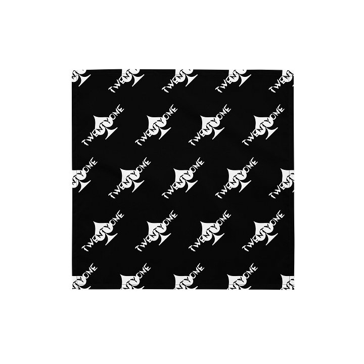 The Twenty One Bandana (Black) product image (1)