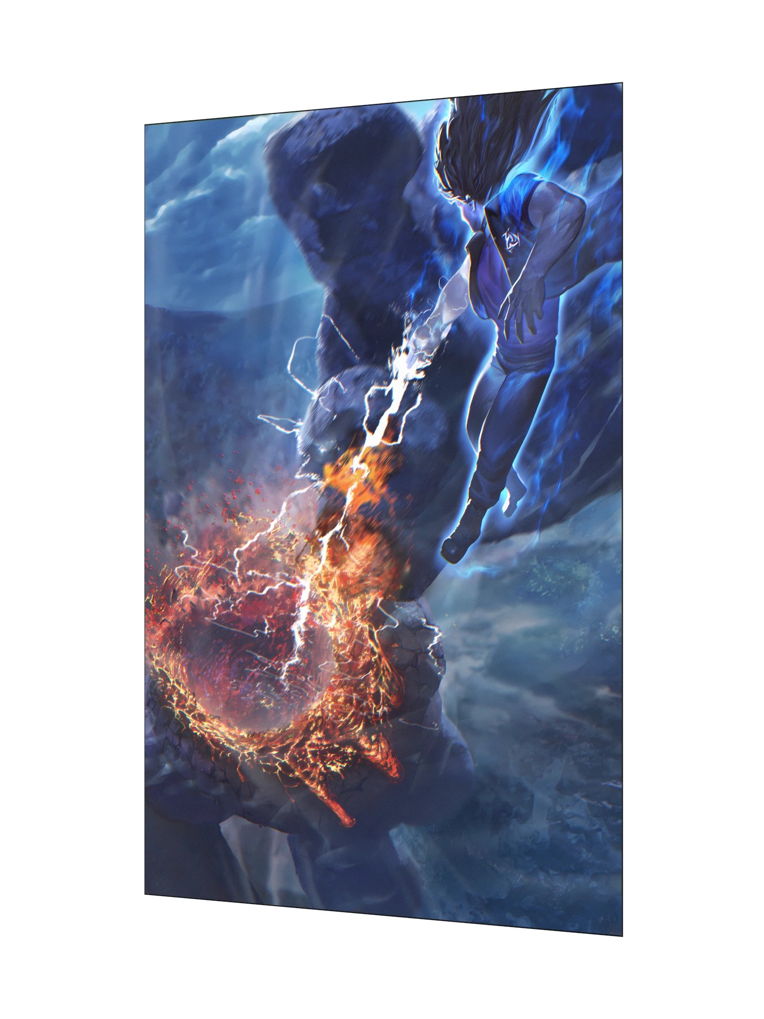 Crushing Stone - Portrait - Poster product image (3)
