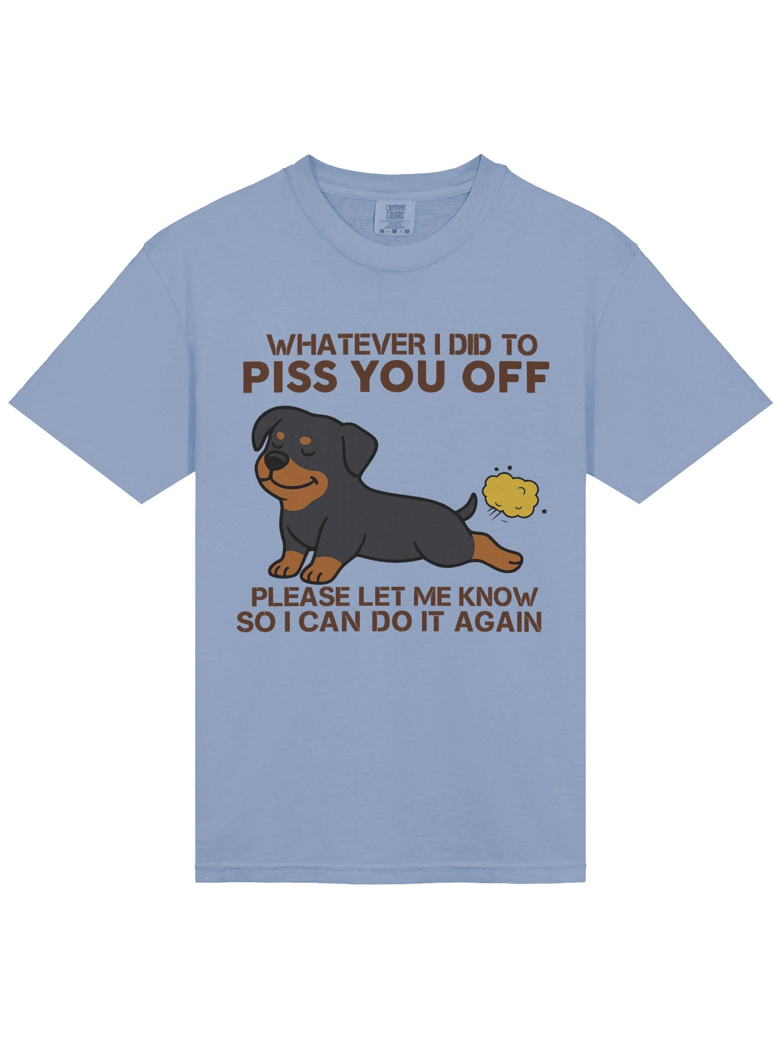 Stubborn Rottweiler Tee product image (3)