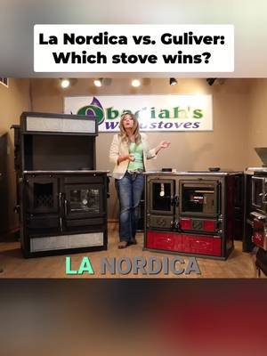 Stove showdown: La Nordica vs. Guliver. Details, cooktops, and warming options compared. Which one is your pick? #StoveComparison #HomeAppliances #KitchenGoals #LaNordica #Guliver